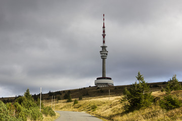Fototapeta premium Praded, Jeseniky mountains, Czech republic