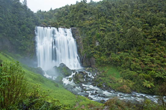Marokopa Falls, New Zealand, North Island