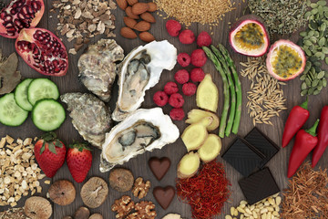 Aphrodisiac Health Food Selection