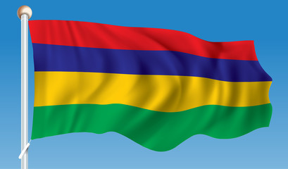 Flag of Mauritius