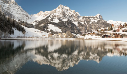 Lake Eugenisee in Winter