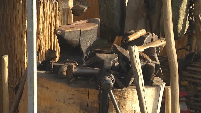 Ancient Objects Lifestyle Ancient tools for hand-forged metal