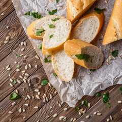 Picture of loaf with herbs