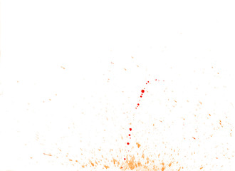 Colorful abstract watercolor texture with splashes and spatters. Modern creative watercolor background for trendy design.