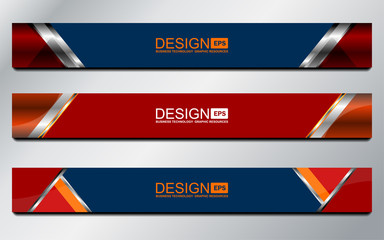 Business Banners Template Design, vector illustration