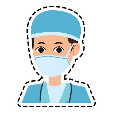 medical doctor icon image vector illustration design 