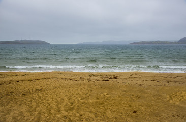 Barents Sea, near the Teriberka, Russia