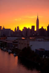 Fototapeta na wymiar NYC skyline 