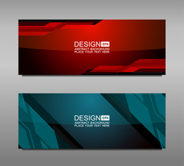 Business Banners Template Design, vector illustration