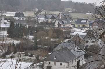 Fototapeta na wymiar Ravengiersburg im Hunsrück