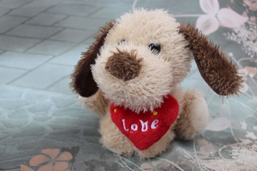 saint valentin peluche d'amour love