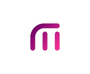 M logo letter