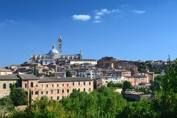 Fototapeta na wymiar Siena Cathedral, Tuscany, Italy