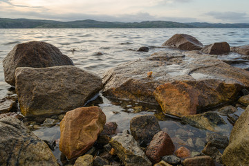 The North Sea coast.