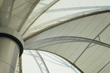 Obraz premium Framing in the dome roof