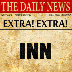 Inn, article text in newspaper