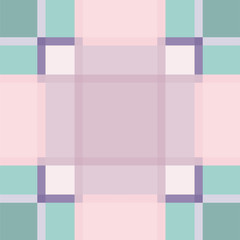 Geometric squared lilac seamless vector pattern. Retro checkered shape background.