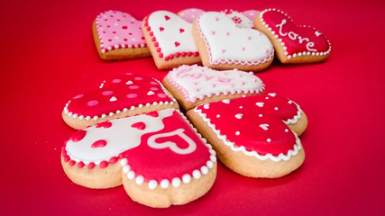 Valentine's day cookies