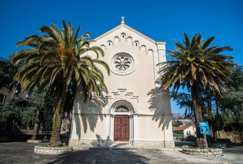 Fototapeta na wymiar St. Jerome church in Herceg Novi