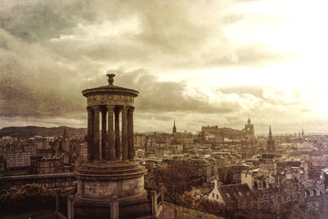 Edinburgh views from Canton Hill