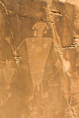 Petroglyph in Dinosaur National Monument