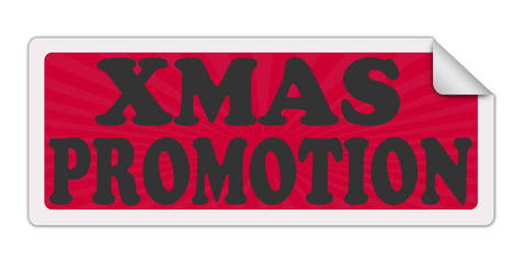 XMAS PROMOTION label