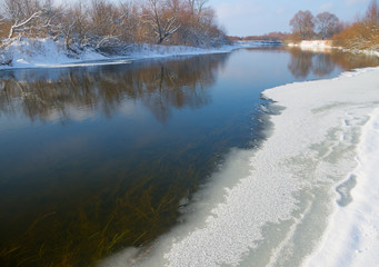 Winter river