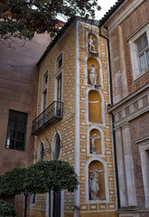 Seville, old town, historic buildings. Spain.