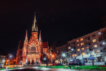 Obraz premium Church St. Joseph in Krakow, Poland