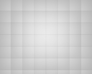 Fototapeta premium White floor tiles texture industrial background. 3D material design illustration.