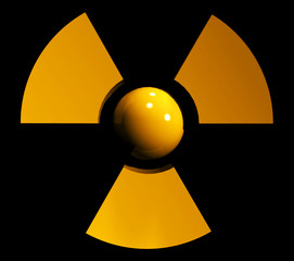 sign of radiation