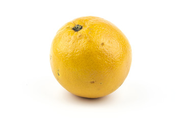 Orange fruit isolated on white background