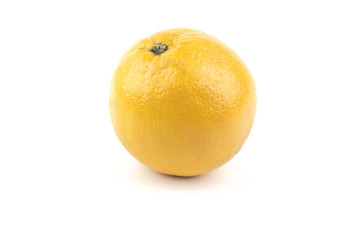 Orange fruit isolated on white background