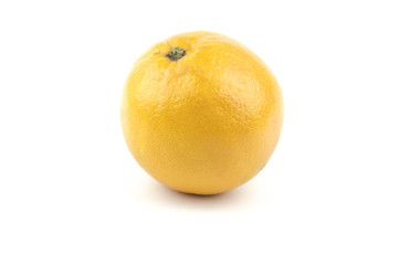 Orange fruit isolated on white background