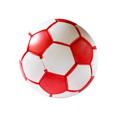 Football ball isolated on white background