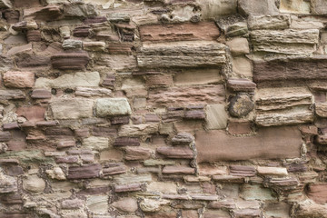erroded sandstone wall