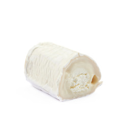 Stick of a goat cheese isolated