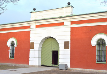 Fototapeta na wymiar Bastion of Peter and Paul Fortress in St.Petersburg, Russia.