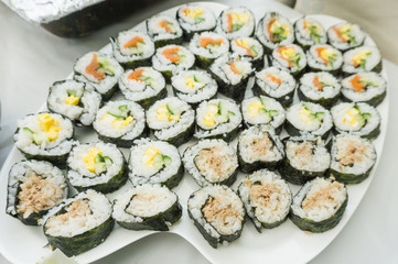 Japanese sushi 