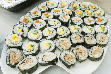 Japanese sushi 
