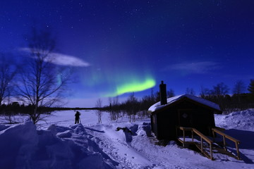 Northern Lights, Aurora Borealis, Nordlicht, Polarlicht, Norwegen, Schweden, Finnland, Island