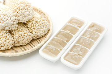 エノキとエノキ氷