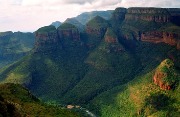 Papier Peint photo Canyon The three rondavels, Blyde River Nature Reserve, South African R