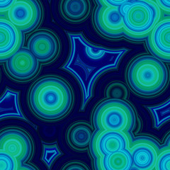 Seamless  azurmalahit pattern  