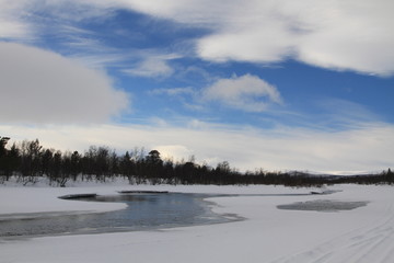 Winterlandschaft, Skandinavien, Norwegen, Schweden, Finnland, Island