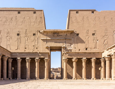 &Auml;gypten edfu tempel