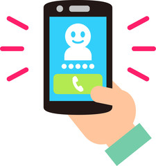 スマートフォンの通話機能