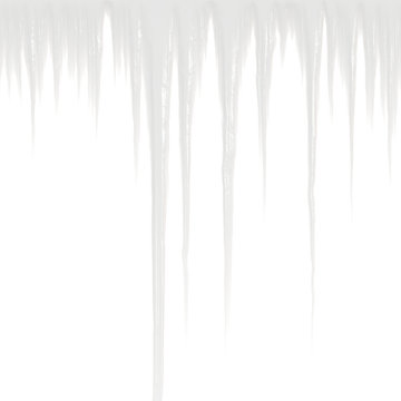 Border with icicle pattern  