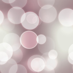 Seamless Bokeh effect  with pink background   