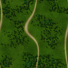 Repeating landscape pattern  